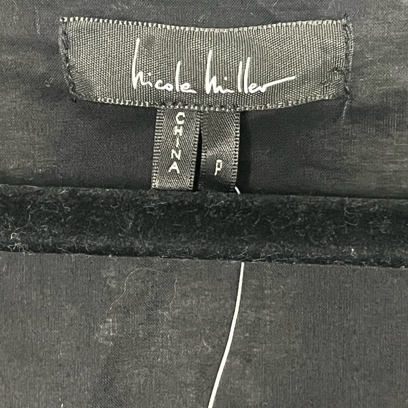 Nicole Miller NWT Hazy Daisy Cotton Sweetheart Crop Top Puff Sleeve Women’s Sz P - Picture 7 of 12